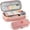 G, variant on Large Capacity Aesthetic Pencil Bag Pen Case, Multi‑Compartment Stationery Organizer Pouch with Durable Zipper, Portable for Teens Adults School Office Travel & Makeup Storage
