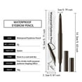 thumbnail image 3 of Resist Smudging Waterproof Eyebrow Pencil, Waterproof And Sweat Proof Long Lasting Eyebrow Makeup, One Versatile Shaping Eyebrow Pencil, 2g, 3 of 6