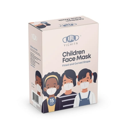 Kids KN95 Disposable Face Mask, 15 ct