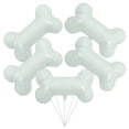thumbnail image 1 of WORGEOUS 5 piezas de globos de papel de aluminio con forma de hueso Mylar Balloon Party Favor Party Supplies para Bachelor Party (Beige), 1 of 9