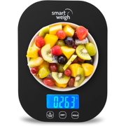 Smart Weigh 11 lb. Digital Kitchen Food Scale, Mechanical Accurate Weight Scale with 5-Unit Modes, Grams and Ounces for Weight Loss, Weighing Ingredients, Dieting, Keto Cooking , Meal Prep and Baking