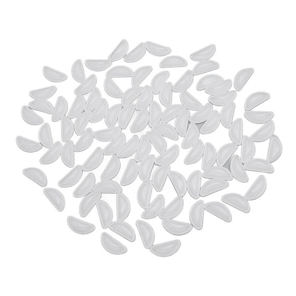 Almohadillas de Silicona para la Nariz, Cómoda Cámara de Aire Antideslizante, 50 Pares Para Gafas, Gafas de Sol, Silicona Suave, Ajuste ContoRneado, Gafas Universales,