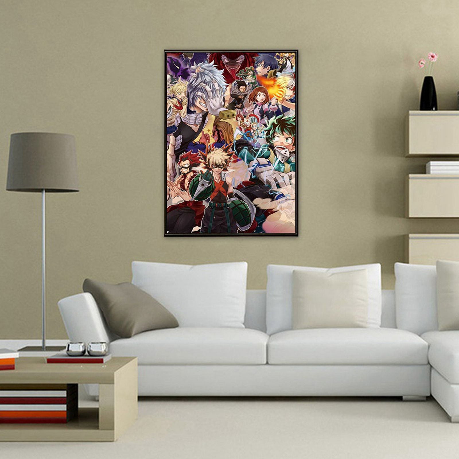 Amazon.com: SEAREE Anime Poster, Japanese Anime Wall Art Posters, Anime  Wall Decor, 5 Pcs HD Canvas Printing Posters for Living Room, Bedroom, Club Wall  Art Decor, No Frame.…: Posters & Prints
