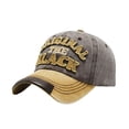 thumbnail image 1 of Gorra de béisbol Y2K Sombrero Moda Deportes Sombrero para Parque Jardinería Piscina Fiesta Viajes Marrón EL, 1 of 8