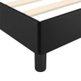 thumbnail image 5 of Bowery Hill Contemporary Engineered wood Twin XL Bed Frame in Black, 5 of 6
