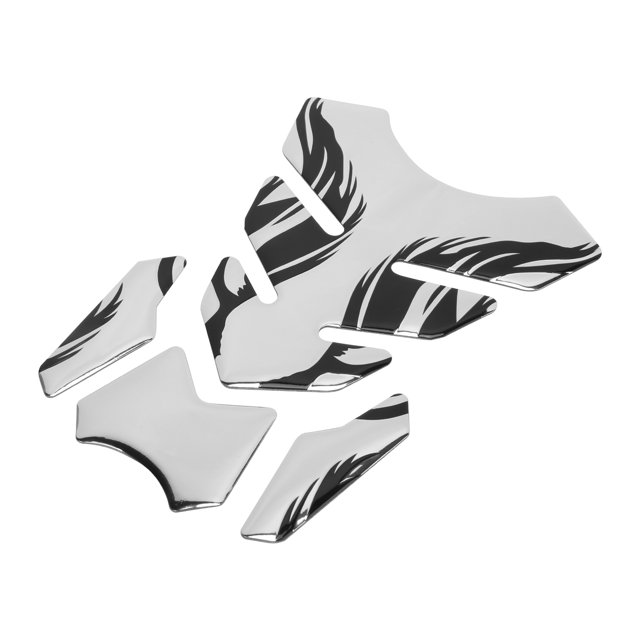 Acouto Motorcycle Fuel Protective Stickers 4pcs/Set Motorcycle Fuel Decals Soft Sponge Tape Gas Fuel Decoration Modification Maintenance