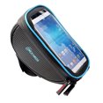 thumbnail image 3 of para de y bolsa de impermeable con cremallera shamjiam Bolsa de alforja con marco de bicicleta, 3 of 8