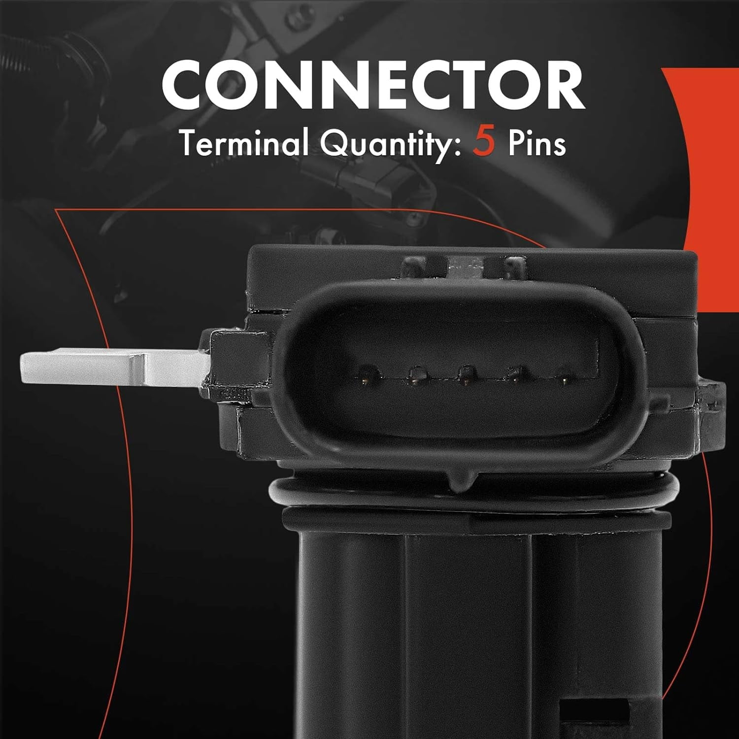 A-Premium Mass Air Flow Sensor Meter [fit 5Pins H4 2.5L 2.0L] Compatible with Subaru Outback Legacy 08-18 Forester 09-18 Impreza 08-16 Crosstrek 16-17 WRX 12-14 WRX STI 13-18 XV Crosstrek 13-15