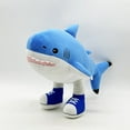 thumbnail image 3 of 14.96" Italian Brainrot Adorable Shark Plush Toy Tralalero Tralala Shark Doll Christmas Birthday Gift for Kids Children AI Italian Animals Doll, 3 of 4
