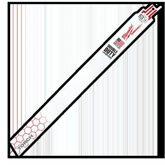 Milwaukee Tool 12" 14 TPI The Torch SAWZALL Blades (5 Pk)