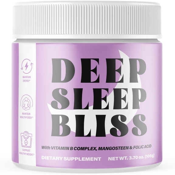 Deep Sleep Bliss Advanced Formula Powder Supporting Energy and Healthy Lifestyle 30 Servings