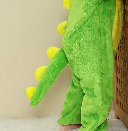Unisex Baby Animal Onesie Flannel Hooded Romper for Infants Toddlers (0-3 Years) Winter Jumpsuit for Boys and Girls