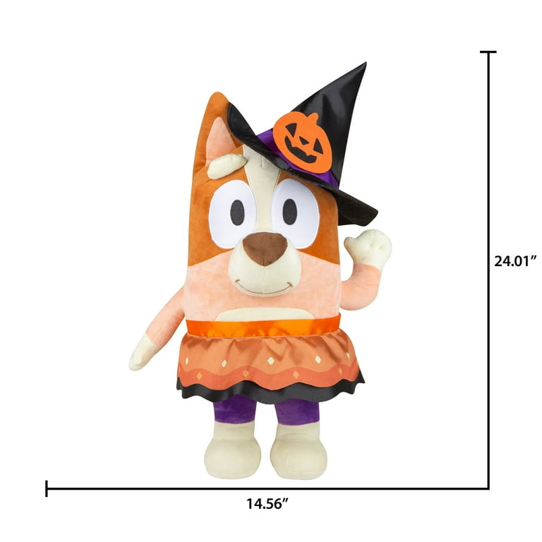Bluey Halloween Porch Greeter Bingo, 14.56 in x 12.59 in x 24.01