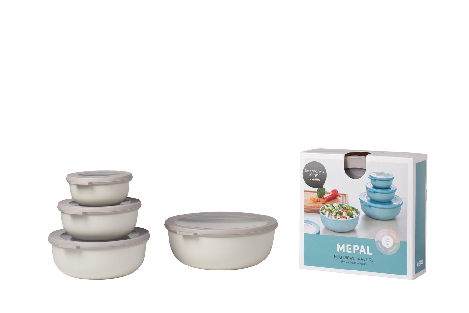 MEPAL CIRQULA Bowl Set 4pc