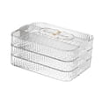 thumbnail image 2 of Organizador de albóndigas, caja de almacenamiento multiusos para refrigerador, estante para alimentos, caja para carne, galletas, fideos, bocadillos y 3 capas, 2 of 9