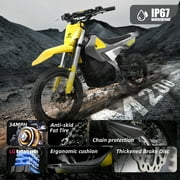 Cunfon M200 Electric Dirt Bike 3000W Motor 34 Mph 43.5 Miles for Adults Teens