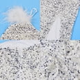 thumbnail image 3 of Vestido Nagfar ajustado con lentejuelas y purpurina para mujer, 3 of 6
