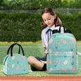 thumbnail image 6 of ALAZA Backpack Set Summer Ice Cream Elementary School Bags Student BookBag with Lunch Bag, 6 of 6