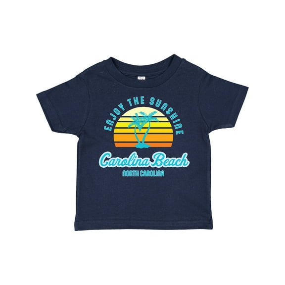 Inktastic Summer Enjoy the Sunshine Carolina Beach North Carolina Blue Boys or Girls Toddler T-Shirt
