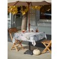 Fall Maple Leaf Bird Outdoor Tablecloth - 54