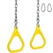 thumbnail image 3 of Swing Set Stuff Trapeze Rings and Chains with SSS Logo Sticker, Yellow, 3 of 3