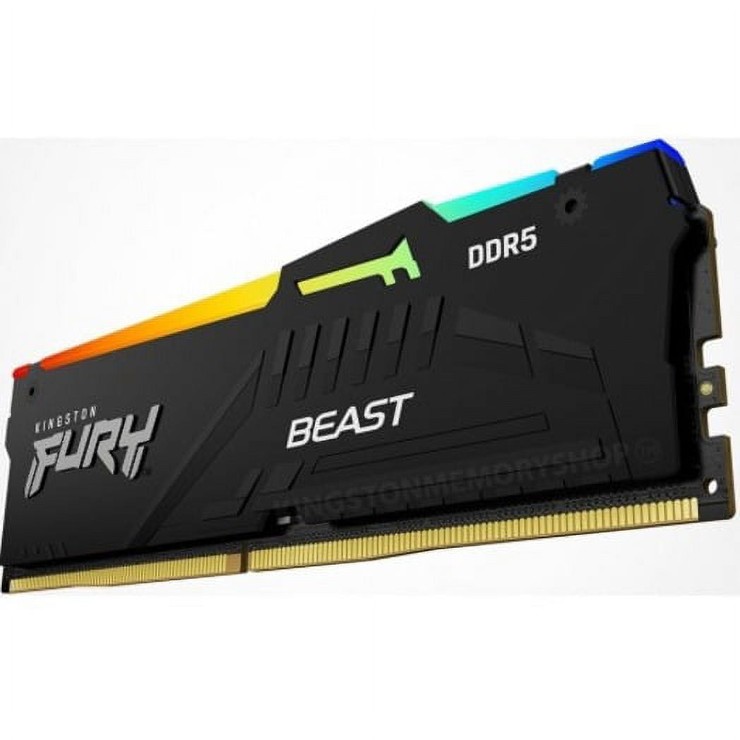 Kingston FURY BEAST DDR5 16GB×2 5200MHz Kingston FURY Beast 16GB (2 x 8GB) DDR5 SDRAM Memory Kit - Walmart.com