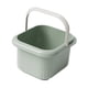 thumbnail image 4 of Baño de pies portátil con asa, bañera de hidromasaje para pies, masaje de pies, spa para pies Verde, 4 of 9