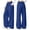 Royal Blue_#03, variant on Sewkxo Girls Wide Leg Sweatpants Drawstring Elastic Waist Baggy Pants Trendy Loose Athletic Joggers with Pocket,Black 120