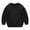 #024-Black, variant on Cowsor Toddler Kids Baby Boy Girl Long Sleeve Sweatshirt Casual Shirt Pullover Infant Crewneck Sport Tops