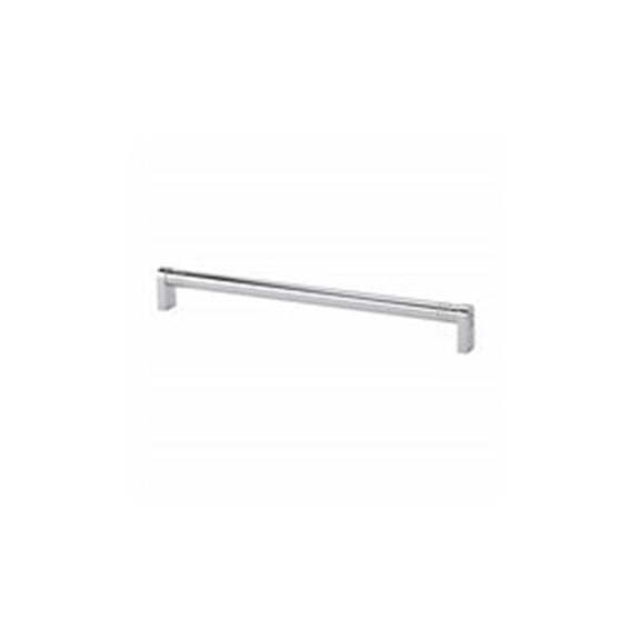 17.6 in. Round Appliance Pull, Brushed Satin Nickel