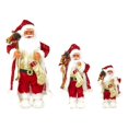 thumbnail image 4 of Muñeco navideño de Papá Noel, decoración decorativa, figura de Papá Noel, decoración navideña para mesa de oficina, fiesta en interiores, 4 of 5