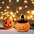 thumbnail image 4 of Pumpkin Pillow, Halloween Plush Pumpkin Cushion with Witch Hat, Throw Pillows for Sofa, Car,, 4 of 4