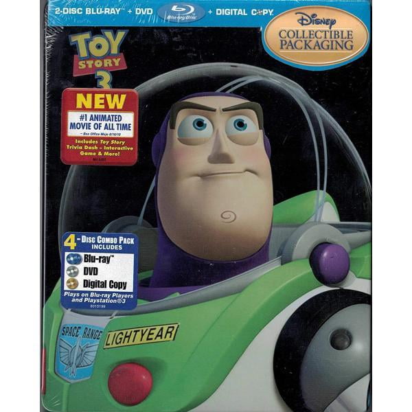 Disney Pixar S Toy Story 3 Limited Edition Steelbook Blu Ray Dvd Digital Walmart Com Walmart Com