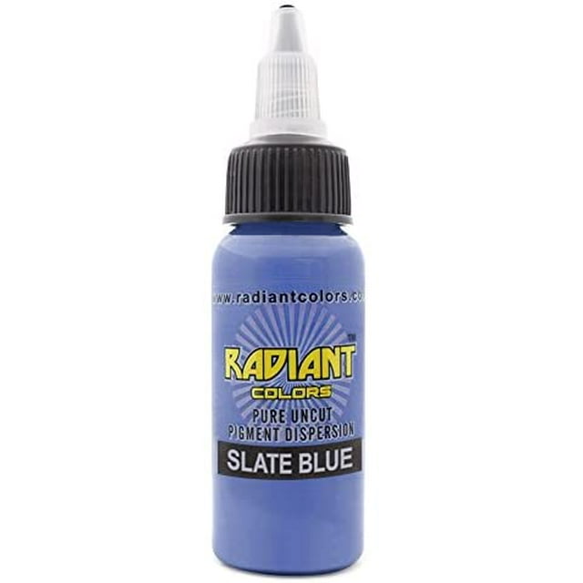 Radiant Colors Tattoo Ink - SLATE BLUE 1oz