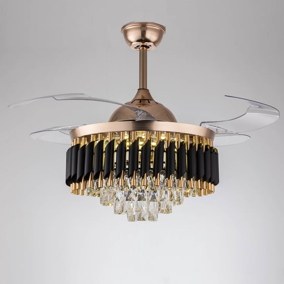 Ceiling Fan with Lights, 42 Inch Ceiling Fan Light, Ceiling Fan Light With Remote for Bedroom, Living Room, Dining Room