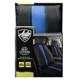 thumbnail image 2 of Auto Drive 2-Piece Black-Blue Marlo Seat Covers, 2 of 9