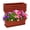 Brick Red, variant on 6 PcsWindow Box Planter, Flower Rectangle Planter with Tray, Drainage Holes/Trays, Vegetable Planters for Windowsill, Patio, Garden, Balcony