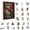 C, variant on 2026 Dragon Advent Calendar, 24 Day Christmas Countdown with forest Theme Dragon Designs, Daily Holiday Surprise Collection, Festive Seasonal Tabletop Decor Display, A