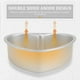 thumbnail image 1 of unbranded 2Ud Para Hornear De Acero Inoxidable Con Desmontable Para Cocina, 1 of 7
