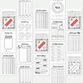 thumbnail image 4 of CONAVAS Bullet Dotted Journal Game, Book Tracker, Habit Tracker, Monthly Spending Tracker,for Savings,Finance,Dreams,with 12 Colouring Pencils for Planners, 4 of 9