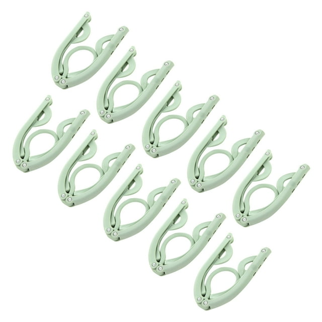 Multifunctional Portable Folding Plastic Hanger Travel Folding Hanger