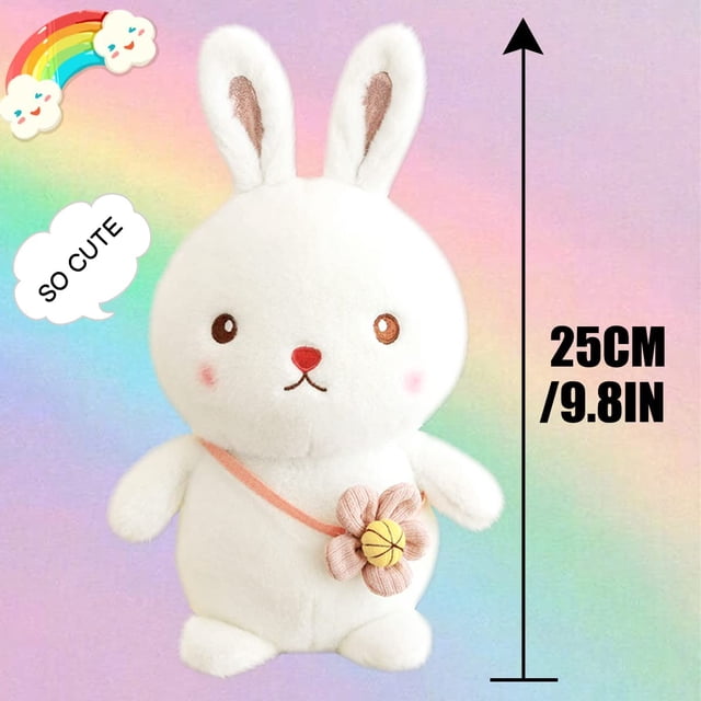 Peluche de peluche HUOGUO, conejo de peluche, conejito suave, 25 cm