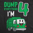 thumbnail image 2 of Toddler Funny T Shirts Dump Everything Im 4 Sarcastic Garbage Truck Tee For Young Kids, 2 of 8