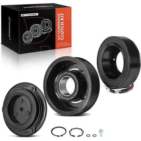 A-Premium Air Conditioner AC Compressor Clutch Kit Compatible with Toyota Tacoma 2005-2015
