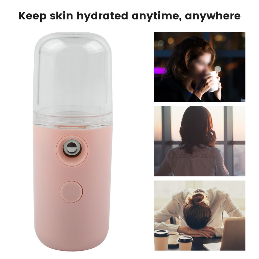 30ml Small Wireless Nano Face Sprayer Cool Mist Maker Fogger Humidifier ...