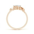 thumbnail image 2 of ANGARA Natural 0.46 Ct. Diamond Fashion Ring in 14K Rose Gold for Women (Ring Size: 5.5), 2 of 8