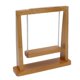 thumbnail image 4 of Mini columpio de madera 1:12, muebles de escena en miniatura, modelo de casa de muñecas, accesorio para mayores de 3 años, 4 of 9