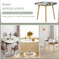 thumbnail image 3 of Harry Kane-theme Fitted Round Tablecloths Elastic Edged Table Covers Waterproof Table Cloth for Kitchen Holiday Party Tables Decor 150cm, 3 of 6