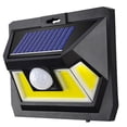 thumbnail image 1 of Luces Solares Gran Angular Sensor De Movimiento Inalámbrico Luz 1200Mah Luz Nocturna Lámpara De Aplique De Pared De 3 Lados Lámpara De Pared Inteligente Para Patio Trasero Jardín Garaje 54Cob Advancent HA012912-00, 1 of 7