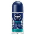 thumbnail image 1 of NIVEA MEN Fresh Ocean Aluminum Free Roll-On Deodorant for Men, 50 mL, 1 of 10